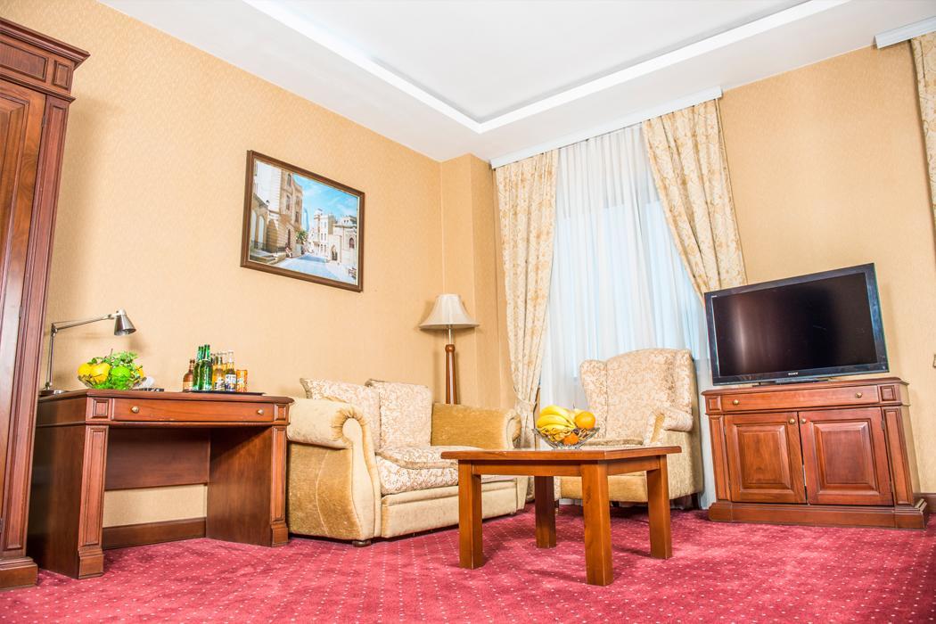 Caspian Ulduz Hotel Baku Kültér fotó