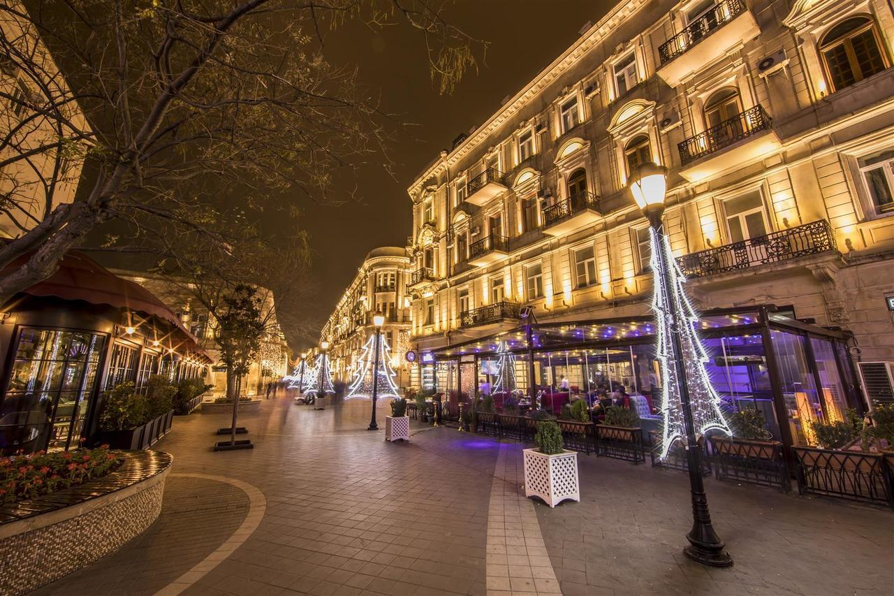 Caspian Ulduz Hotel Baku Kültér fotó
